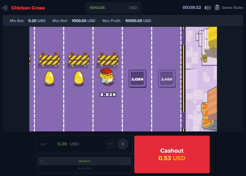 Chicken Cross demo